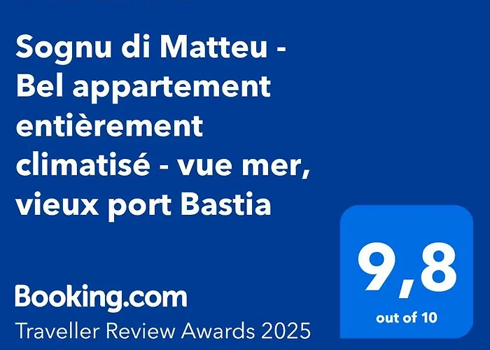 Sognu Di Matteu - Bel Entièrement Climatisé - Vue Mer, Vieux Port Appartamento Bastia (Corsica)